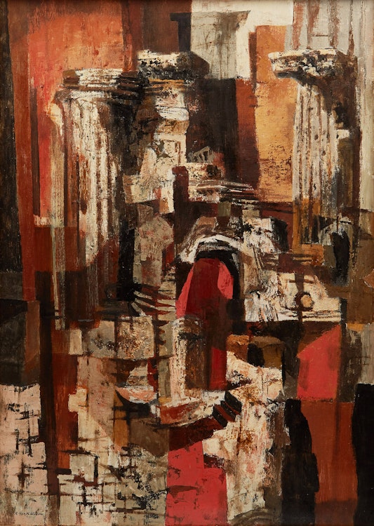 Artwork by Ronald York Wilson, Pieces of Early Rome