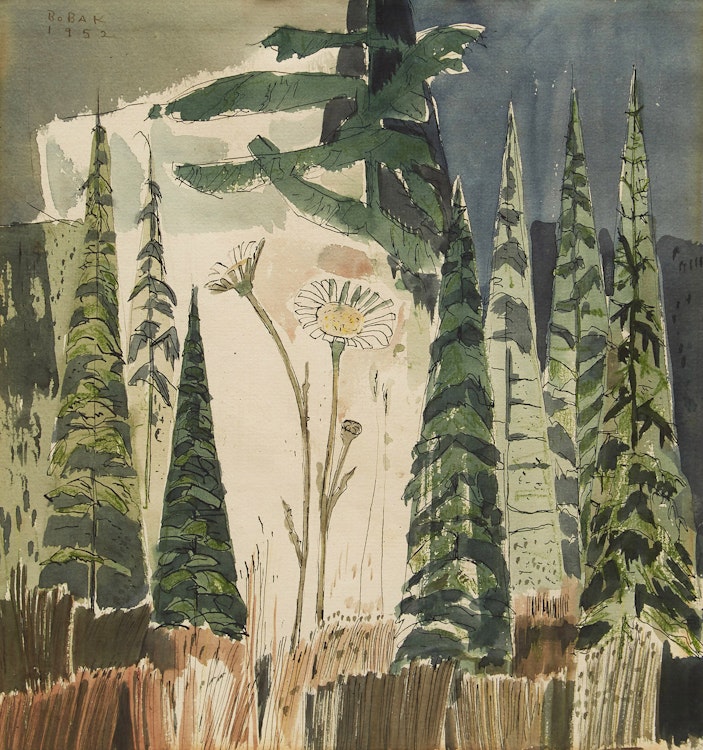 Artwork by Bruno Joseph Bobak, Daisies