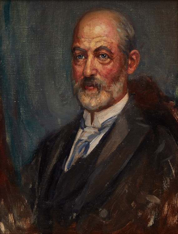 Artwork by Frederick Sproston Challener, Portrait of a Gentleman