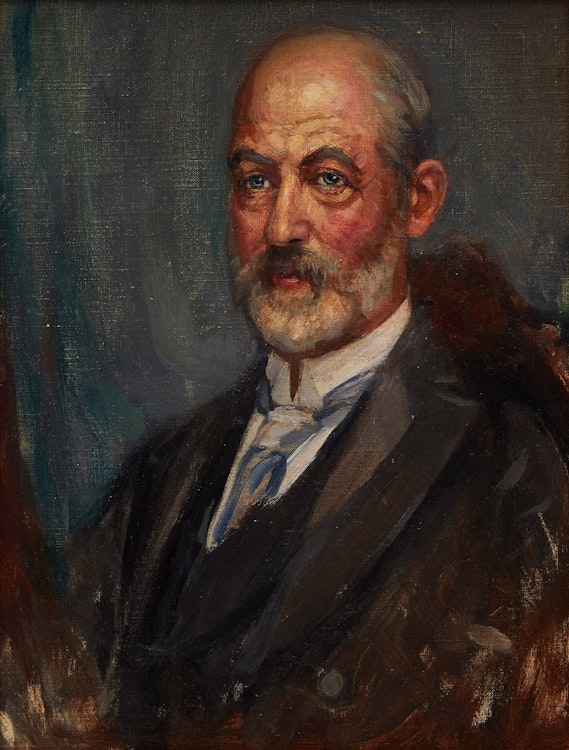 Artwork by Frederick Sproston Challener,  Portrait of a Gentleman