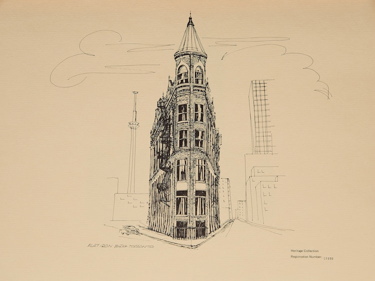 Artwork by  20th Century Canadian School,  Sketches of Old Toronto