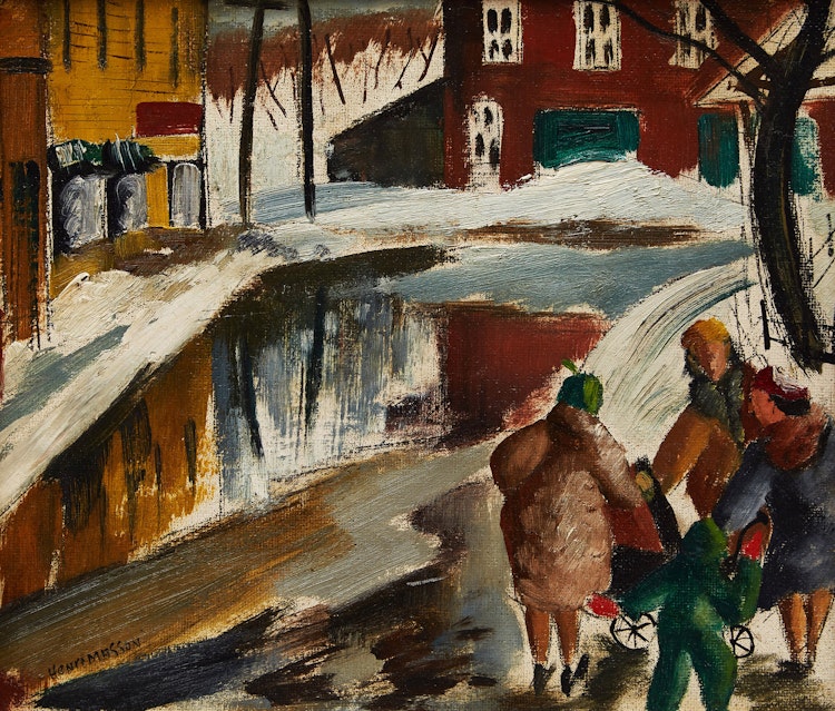 Artwork by Henri Leopold Masson, Conversation