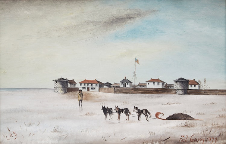 Artwork by Lionel MacDonald Stephenson,  Fort Garry