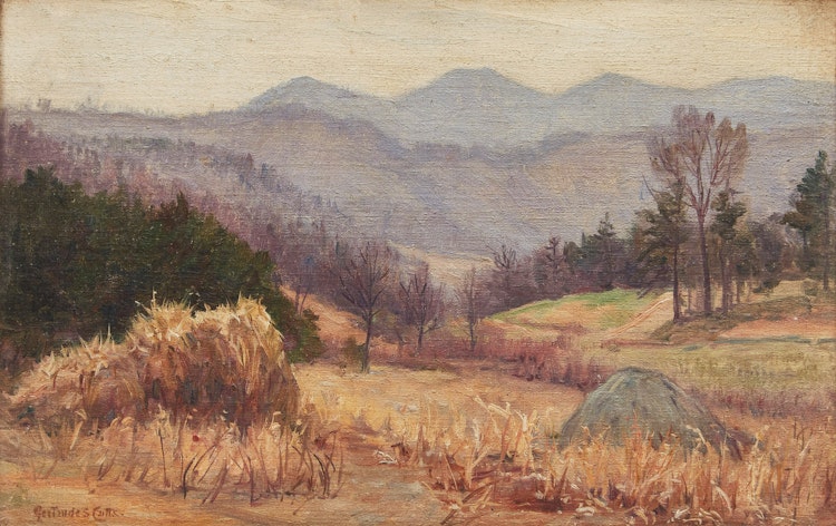 Artwork by Gertrude Cutts, Landscape