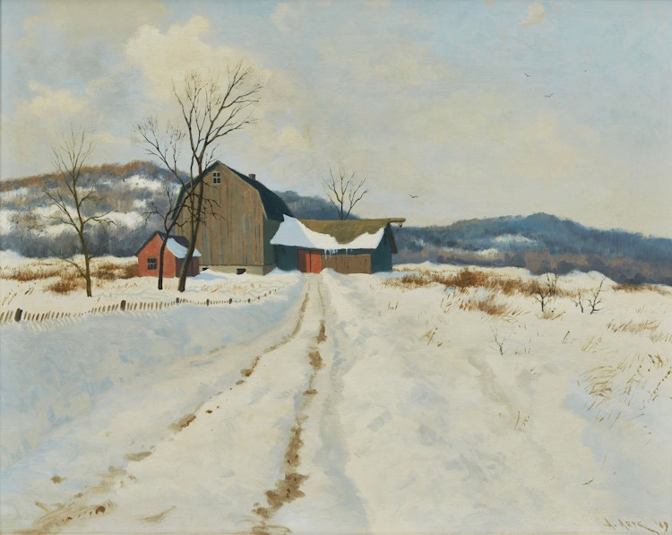 Artwork by Alexis Arts, Barns, Eastern Townships