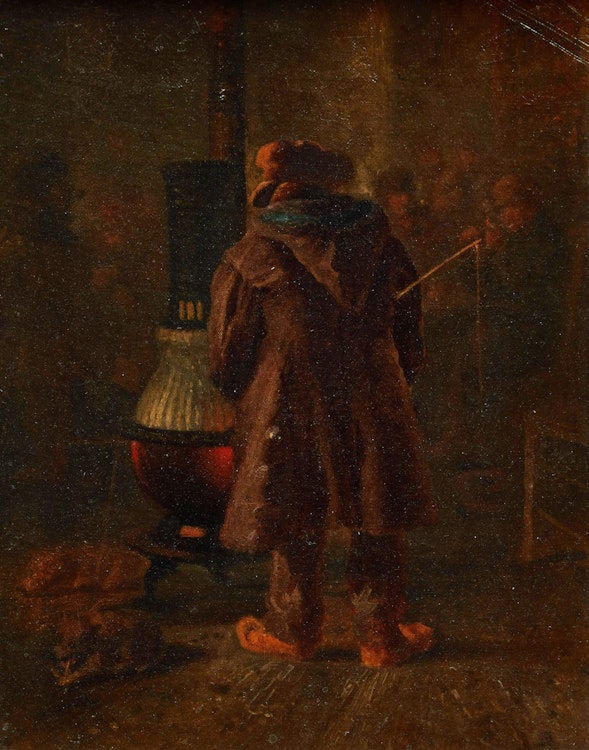 Artwork by William Raphael, The Coachman