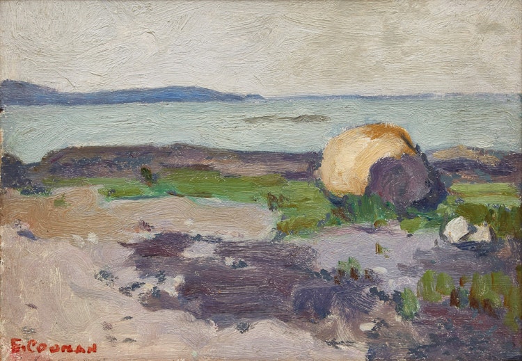 Artwork by Emily Coonan, On the St. Lawrence, Near Cacouna