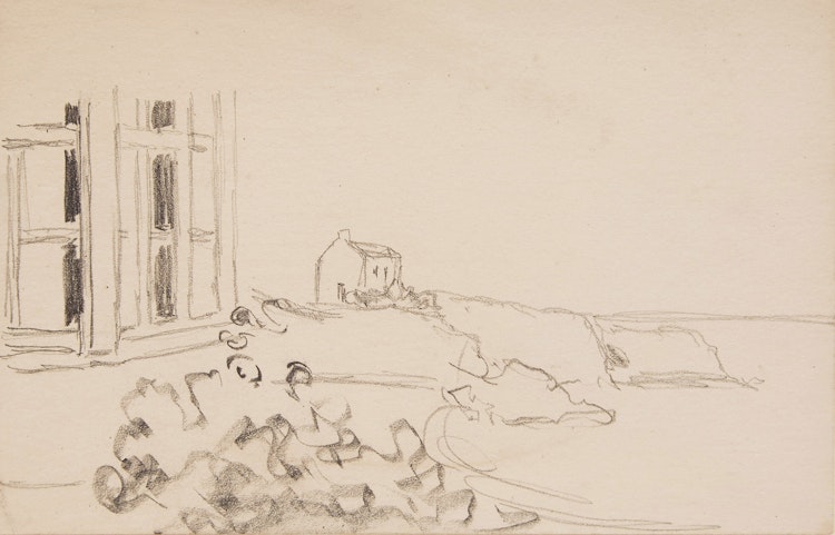 Artwork by James Wilson Morrice, Untitled (Shoreline)