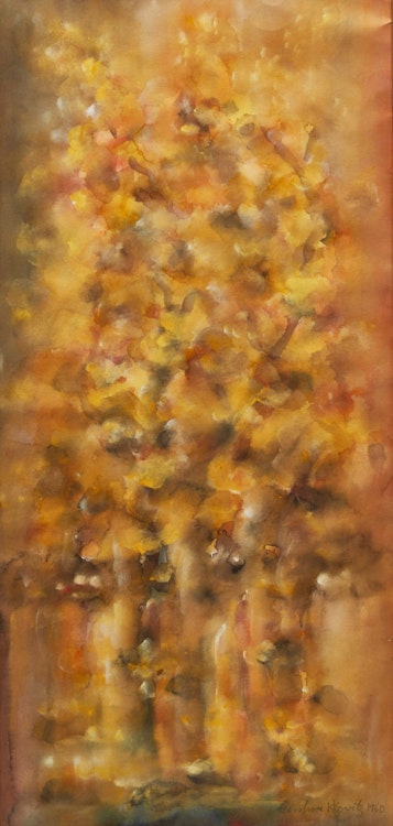 Artwork by Gershon Iskowitz, Untitled Abstract, related to the Parry Sound Variations