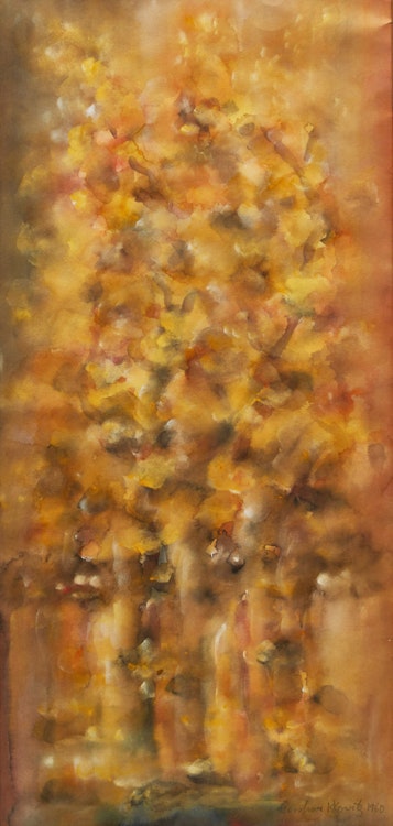 Artwork by Gershon Iskowitz,  Untitled Abstract, related to the Parry Sound Variations