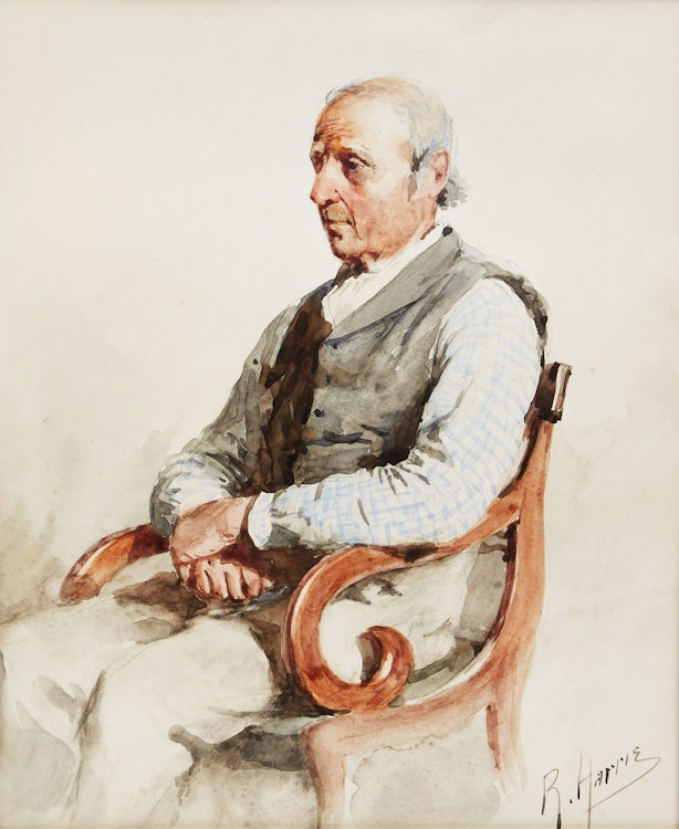 Artwork by Robert Harris, My Favourite Model