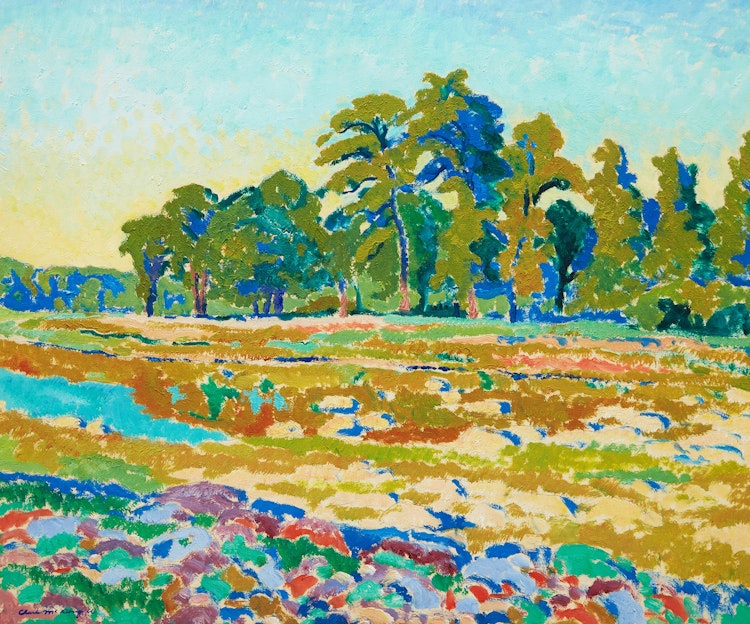 Artwork by Clark Holmes McDougall, Landscape, Glen Allan