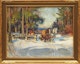Thumbnail of Artwork by Manly Edward MacDonald, Loading the Sleigh, Winter