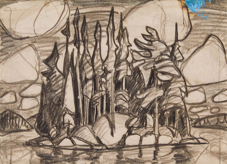 Artwork by Lawren Stewart Harris, Algoma
