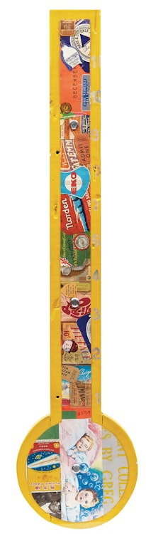 Artwork by Gregory Richard Curnoe, Thermometer #2