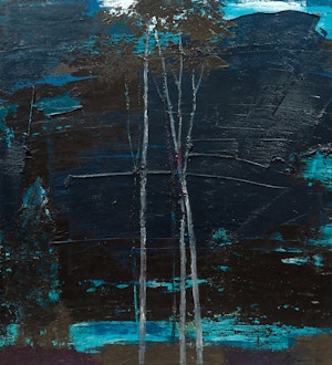 Artwork by Richard Borthwick Gorman, In Moonlight