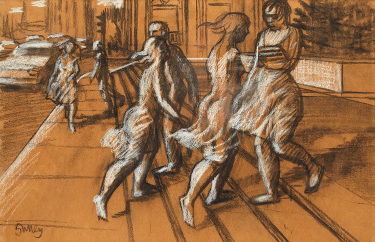 Artwork by Philip Henry Howard Surrey, Study for Place Ville Marie (2)