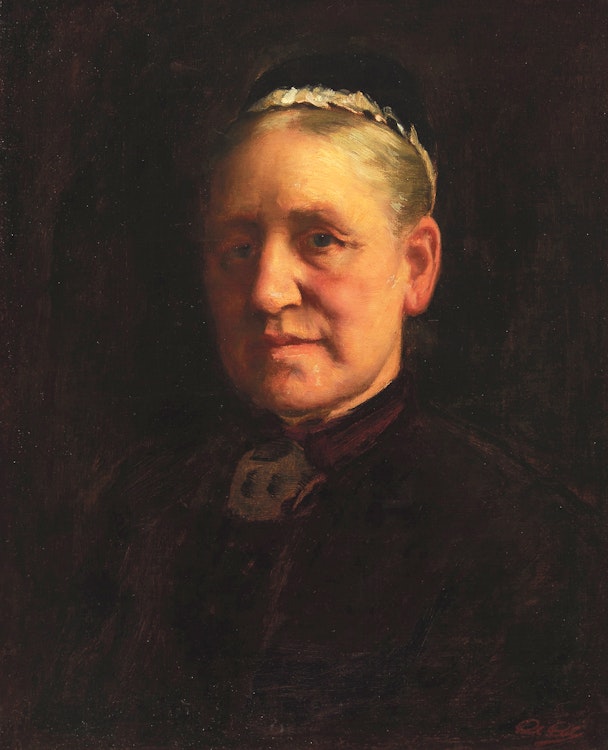 Artwork by Paul Peel, Madame Verdier