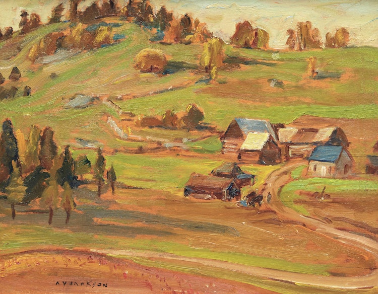 Artwork by Alexander Young Jackson, Ste Anne de la Pocatiere