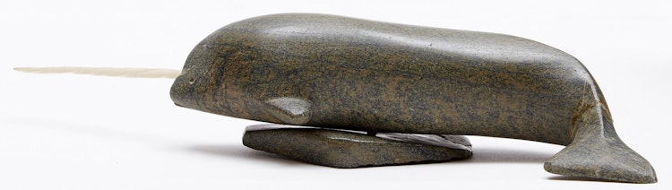 Artwork by Unidentified Inuit Artist, Narwhal