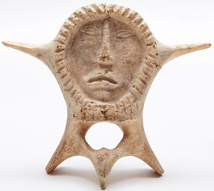 Artwork by Unidentified Inuit Artist, Opposing Spirits