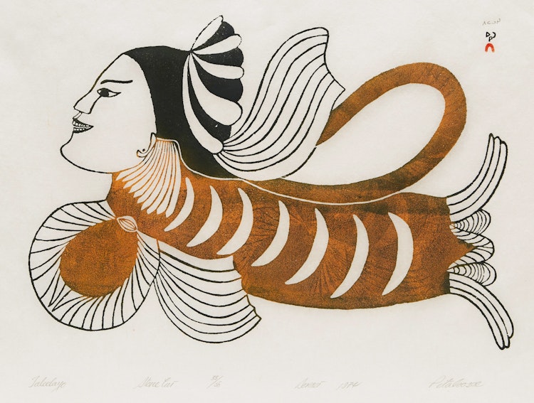 Artwork by Pitaloosie Saila, Taleelayo