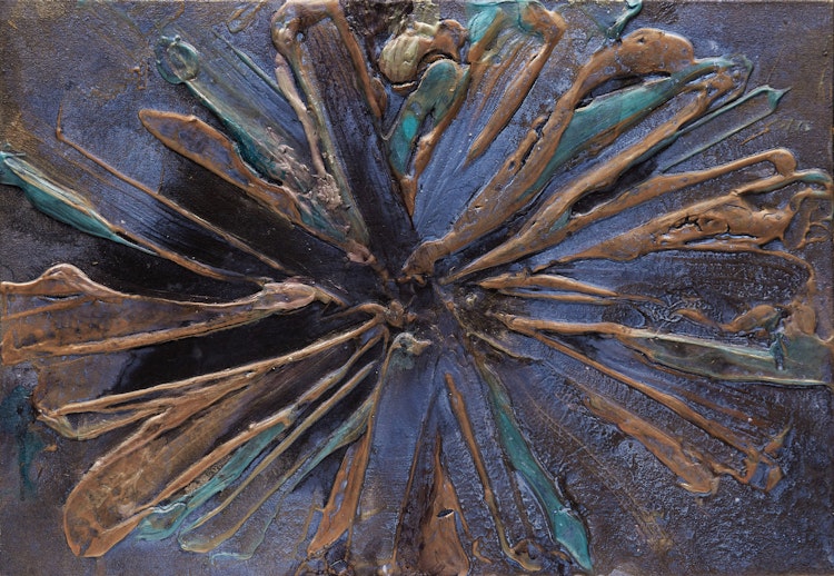 Artwork by Harold Elmer Feist, Untitled Composition