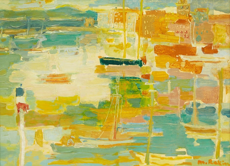 Artwork by Marthe Rakine, Saint Tropez