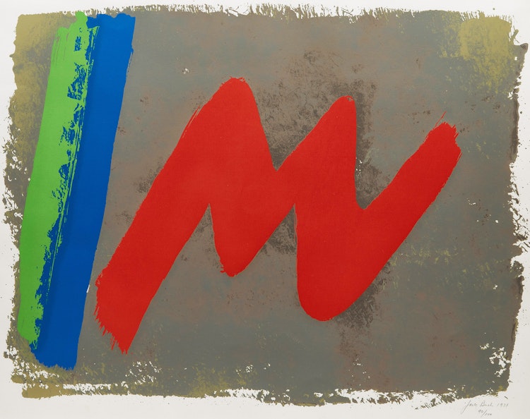 Artwork by Jack Hamilton Bush, Red M
