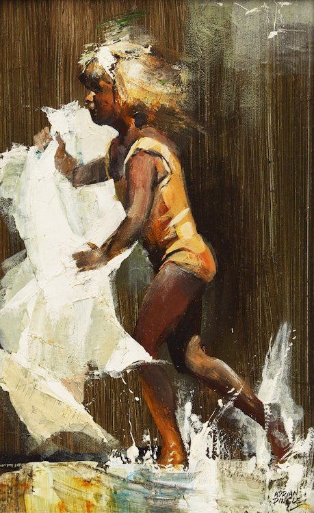 Artwork by John Adrian Darley Dingle, Tow Head and the Towel