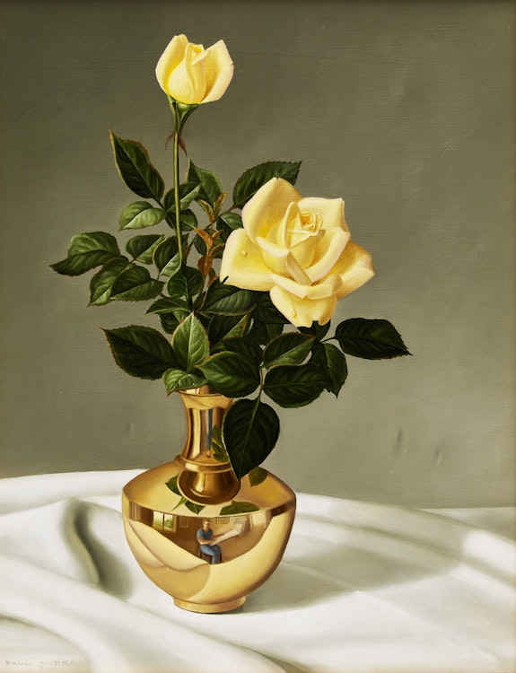 Artwork by Paul André,  Floral Still Life