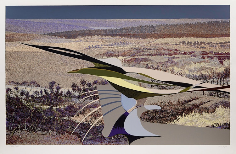 Artwork by Ivan Kenneth Eyre, Field Point