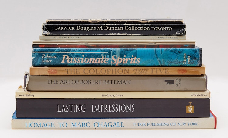 Artwork by  Books and Reference,  Twelve Books & Catalogues