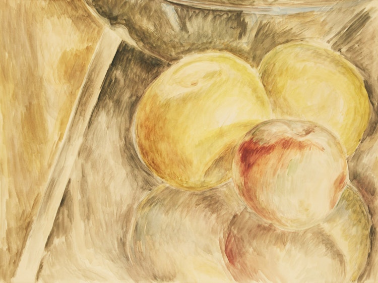 Artwork by Lionel LeMoine FitzGerald,  Apples