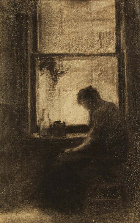 Artwork by Marion Long, The End of the Day