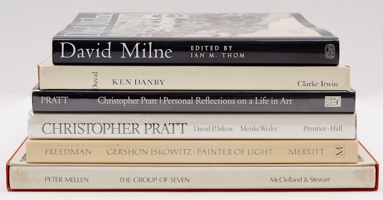 Artwork by  Books and Reference,  Selection of 6 Books on Canadian Art