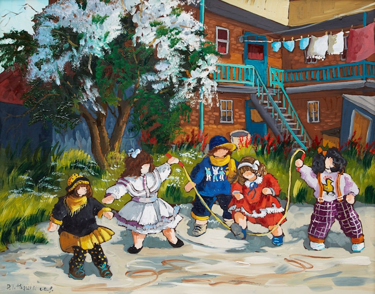 Artwork by Pauline Paquin, Chacun son tour