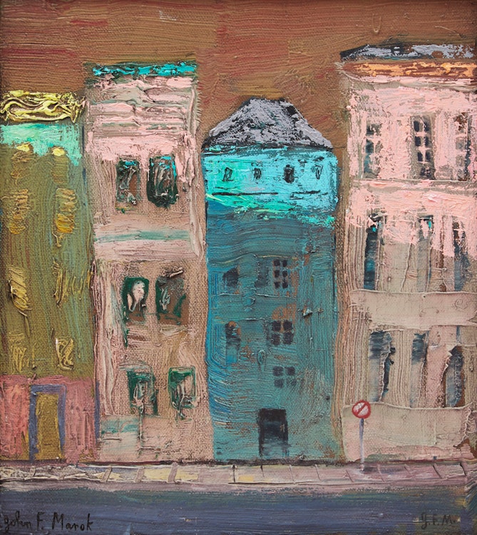 Artwork by John F. Marok, Buildings