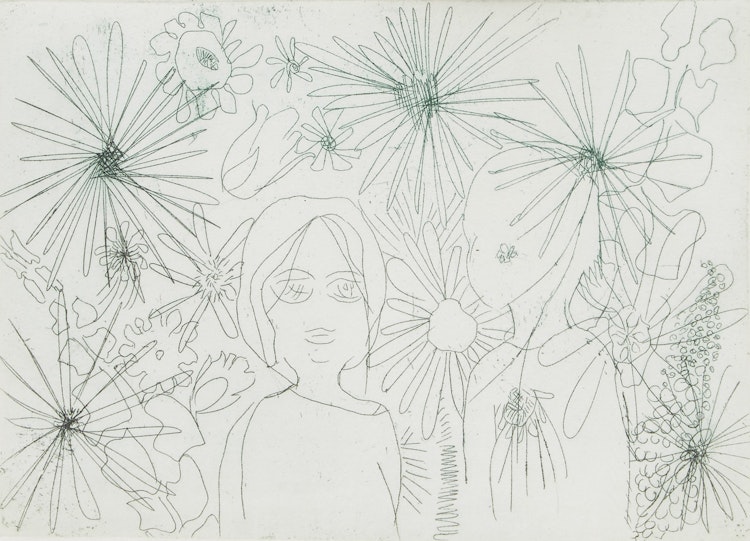 Artwork by Candice Jarmaise, Jardin