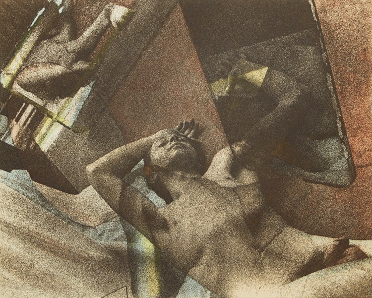 Artwork by Jennifer Joan Dickson, Three Mirrors to Narcissus