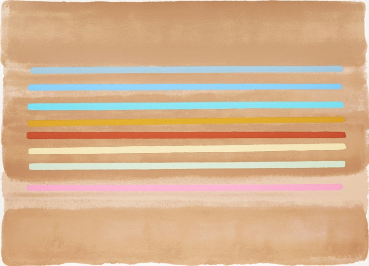 Artwork by William Perehudoff, La Plonge #9