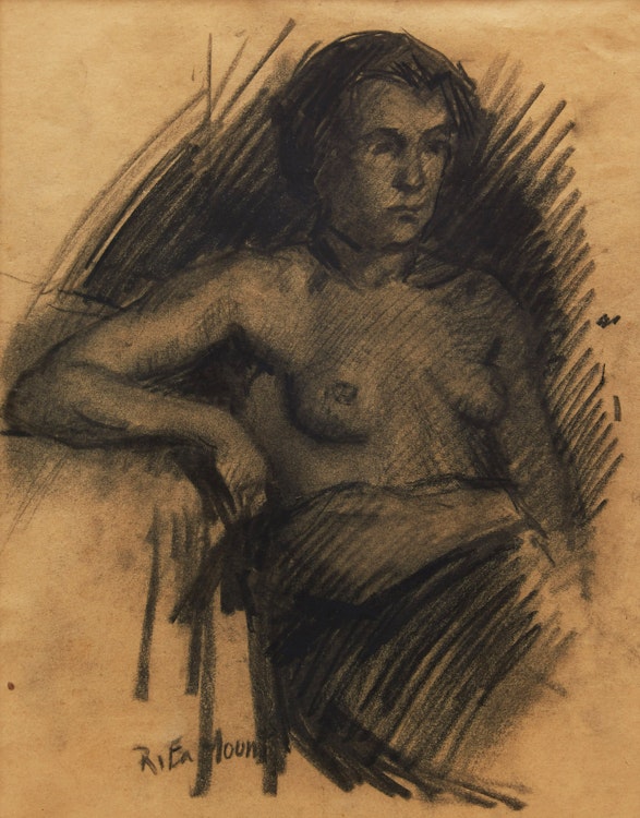 Artwork by Rita Mount, Une femme nue
