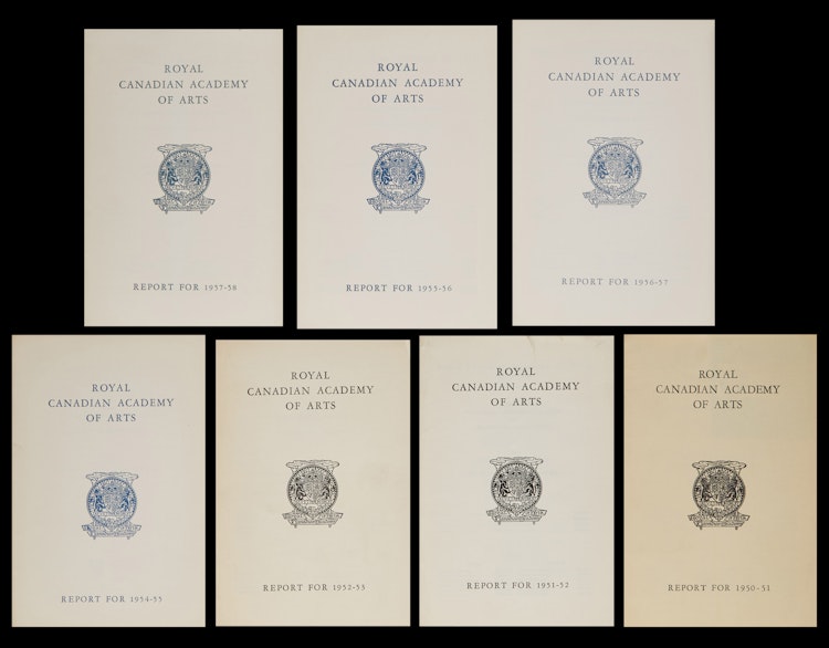 Artwork by Books and Reference, Royal Canadian Academy of Arts Reports