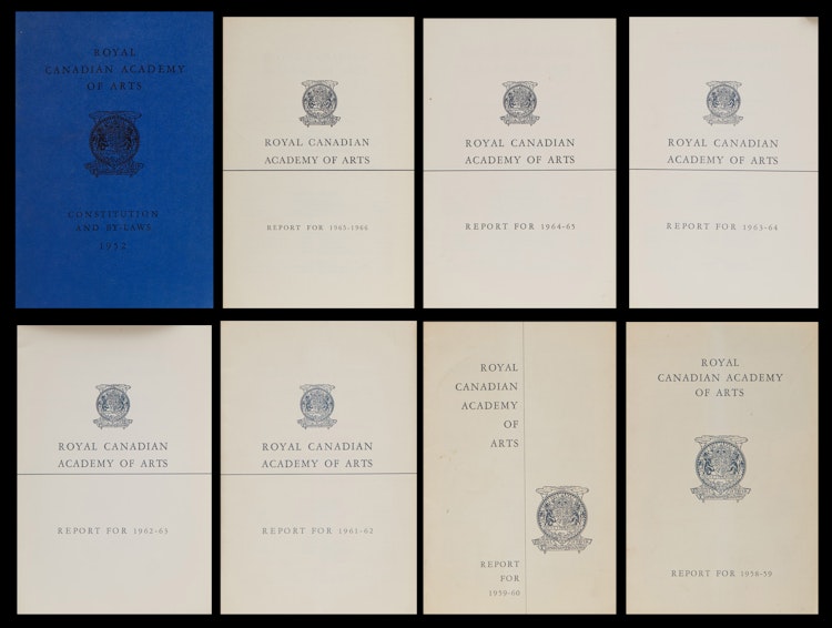 Artwork by Books and Reference, Royal Canadian Academy of Arts Reports
