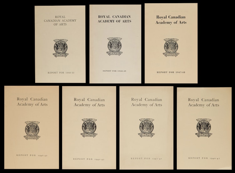 Artwork by Books and Reference, Royal Canadian Academy of Arts Reports