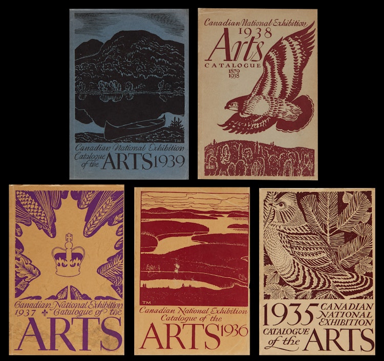 Artwork by  Books and Reference,  Canadian National Exhibition Catalogue of the Arts