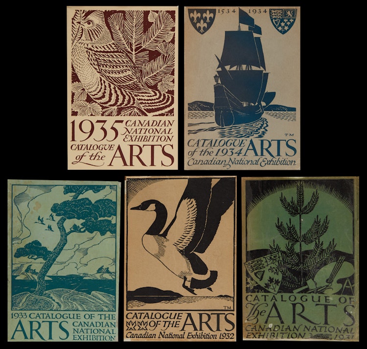 Artwork by Books and Reference, Canadian National Exhibition Catalogue of the Arts