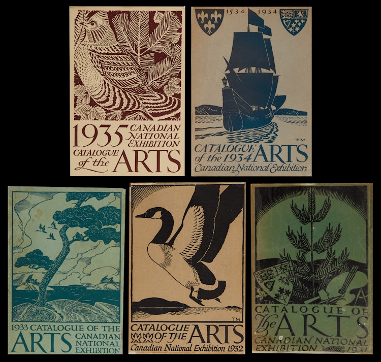 Artwork by  Books and Reference,  Canadian National Exhibition Catalogue of the Arts