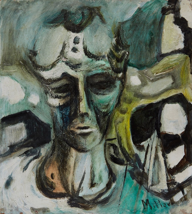 Artwork by Alexander Samuel Millar, Wild Iris; Sun in the Valley; Portrait in Green