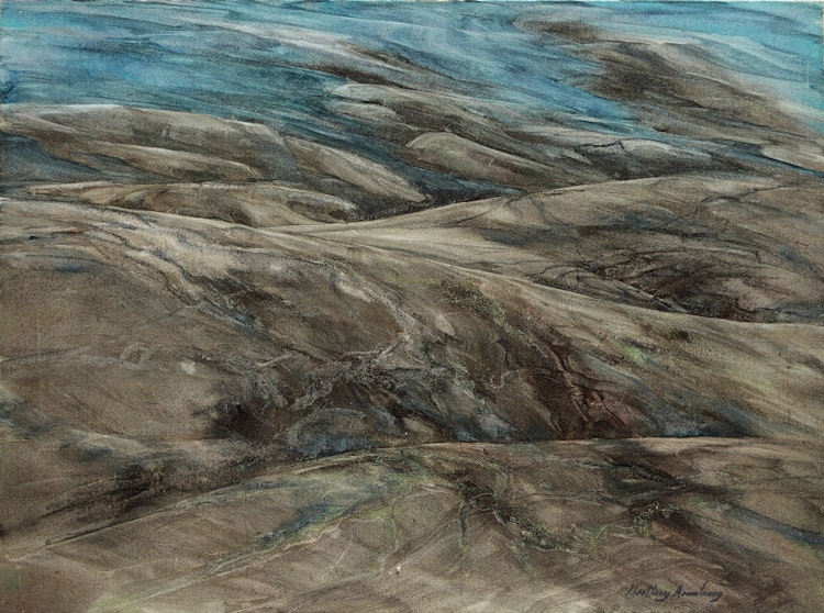 Artwork by Geoffrey Armstrong, Shoreline Landscape
